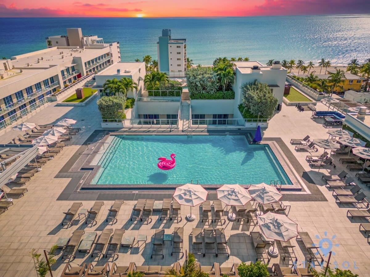 Ocean View - Balcony - Hollywood Beach Broad-Walk Eksteriør bilde