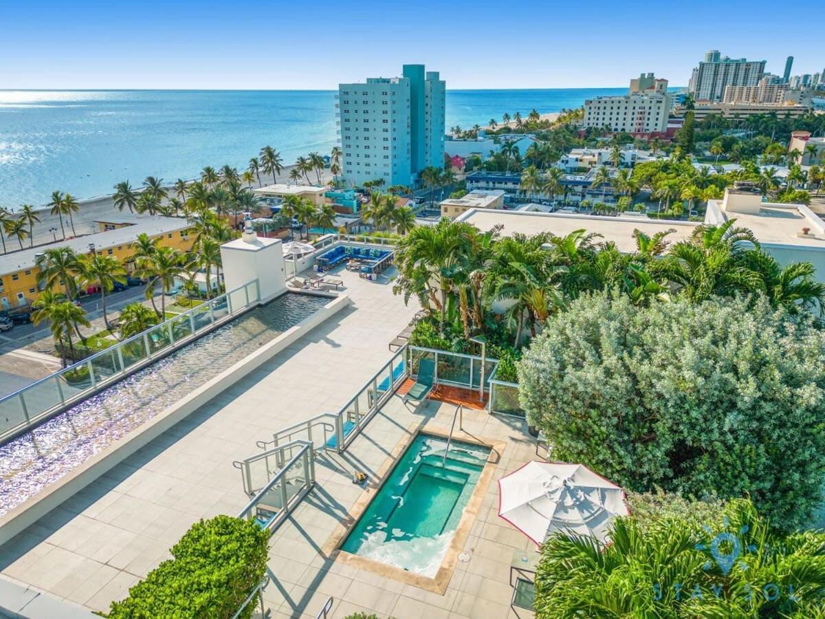 Ocean View - Balcony - Hollywood Beach Broad-Walk Eksteriør bilde