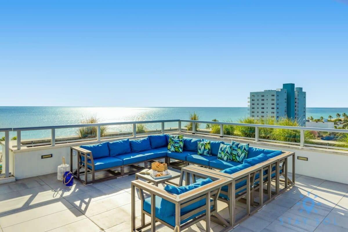 Ocean View - Balcony - Hollywood Beach Broad-Walk Eksteriør bilde