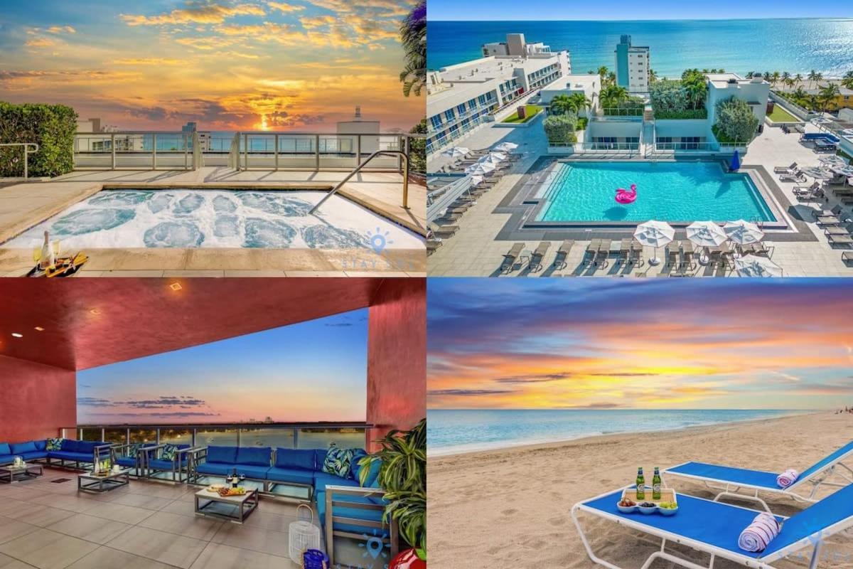 Ocean View - Balcony - Hollywood Beach Broad-Walk Eksteriør bilde
