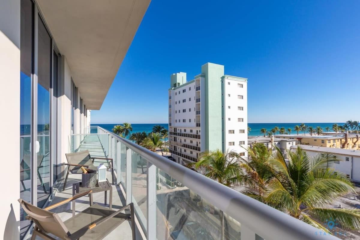 Ocean View - Balcony - Hollywood Beach Broad-Walk Eksteriør bilde